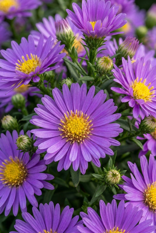 Aster (D) 'Nesthäkchen' bloem