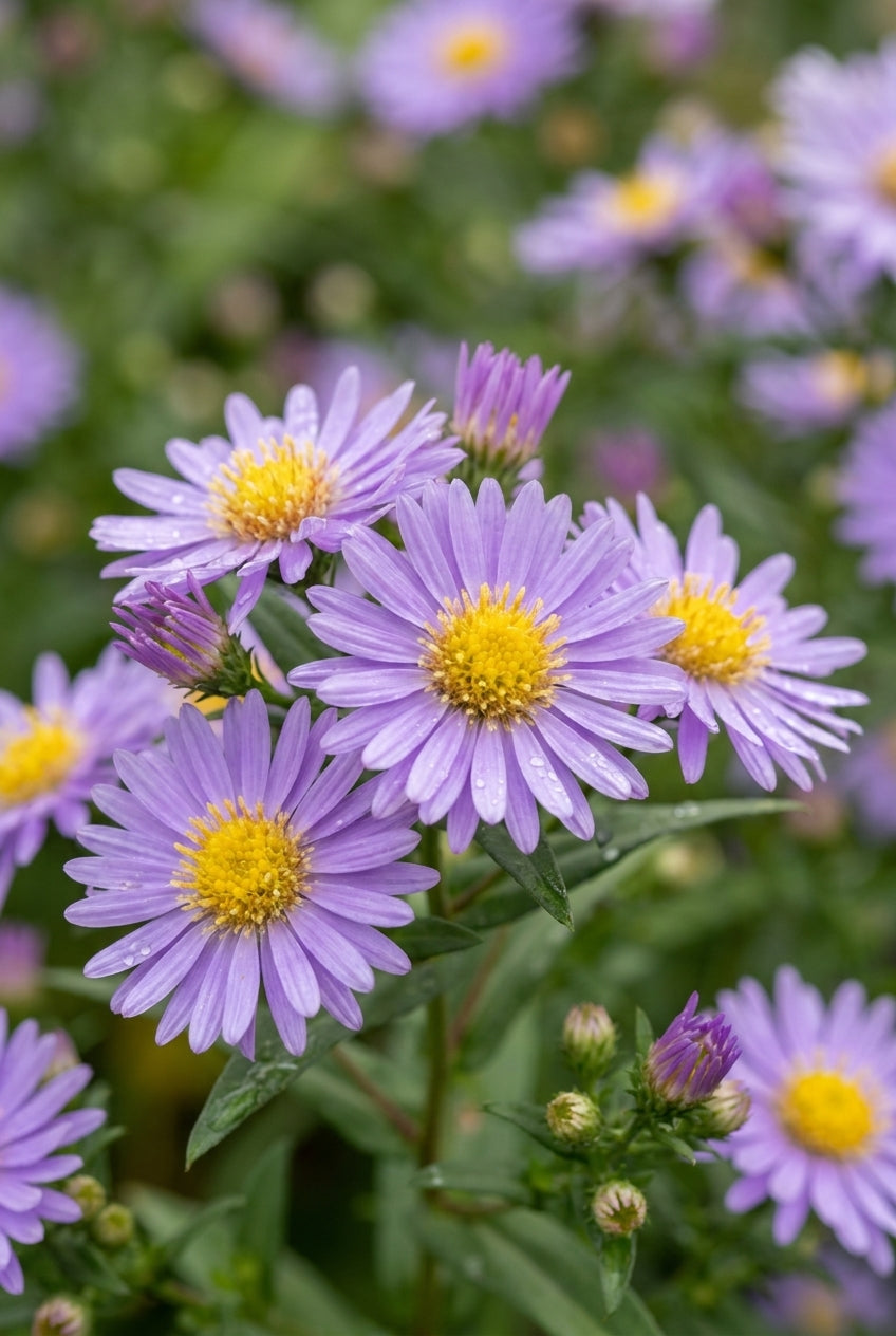 Aster novi-belgii 'Brigitte' bloem