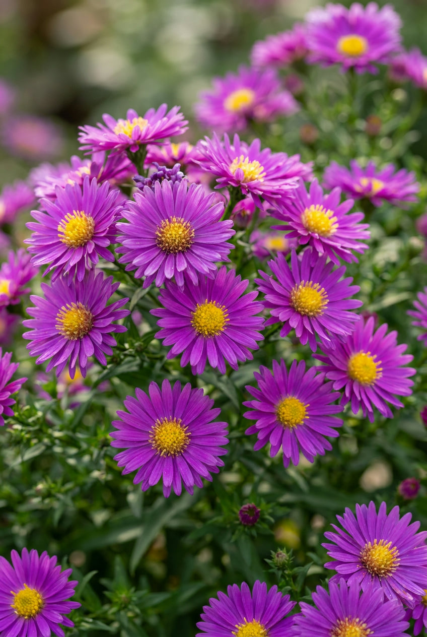 Aster novi-belgii 'Lisette' bloem