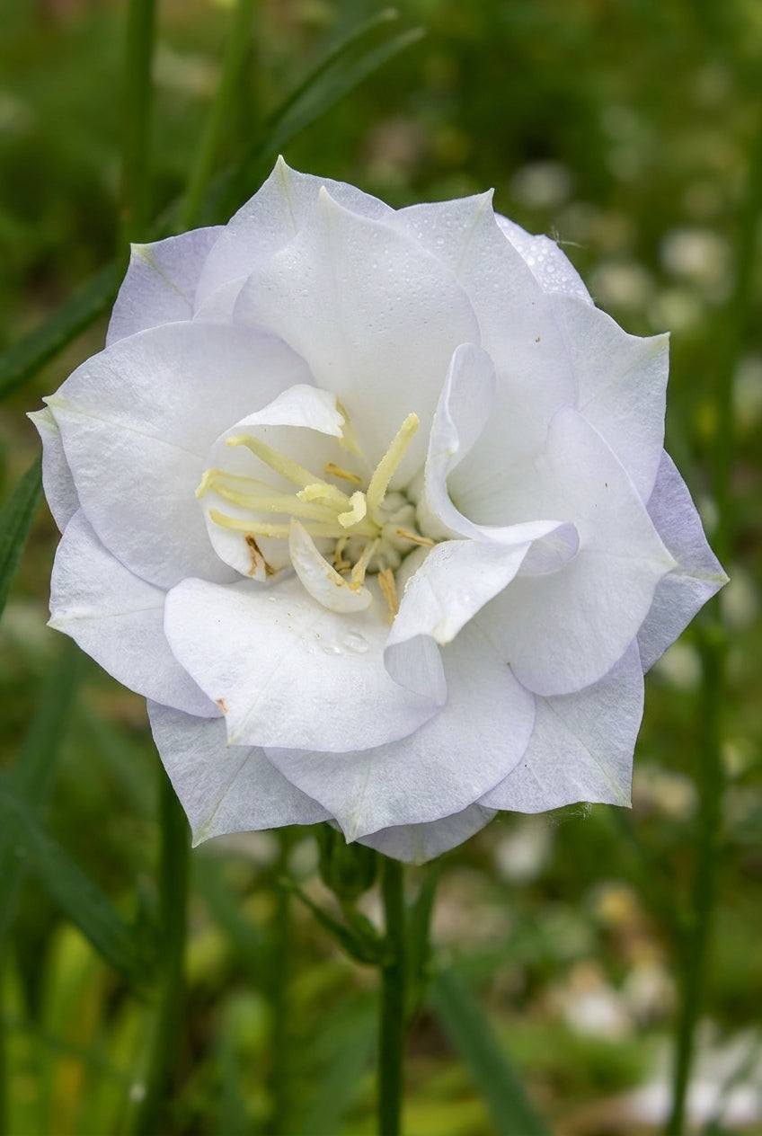 Campanula persicifolia 'La Bonne Amie' bloem