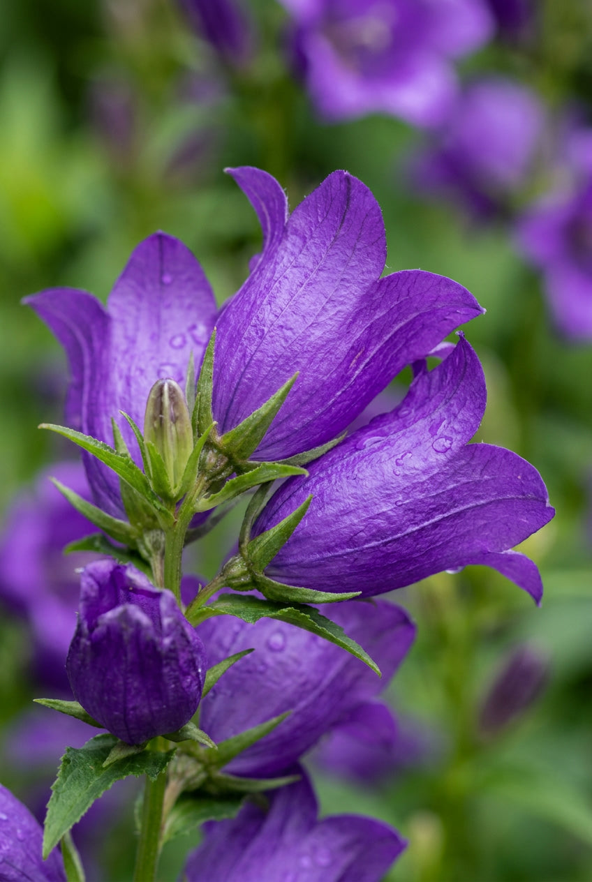 Campanula portenschlagiana 'Resholt Variety' bloem