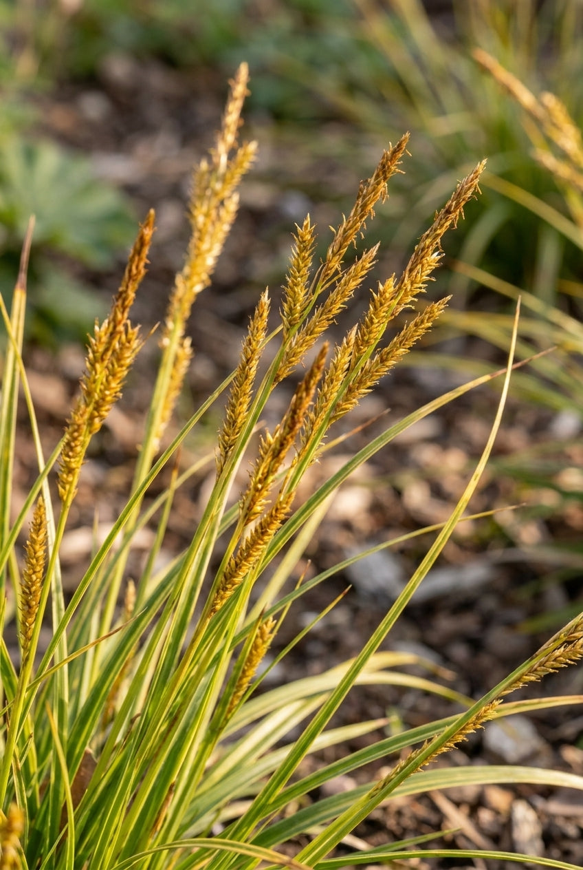 Carex morrowii bloem