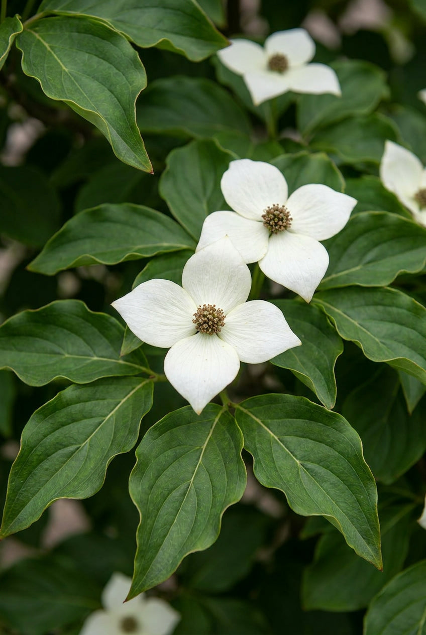 Cornus canadensis bloem