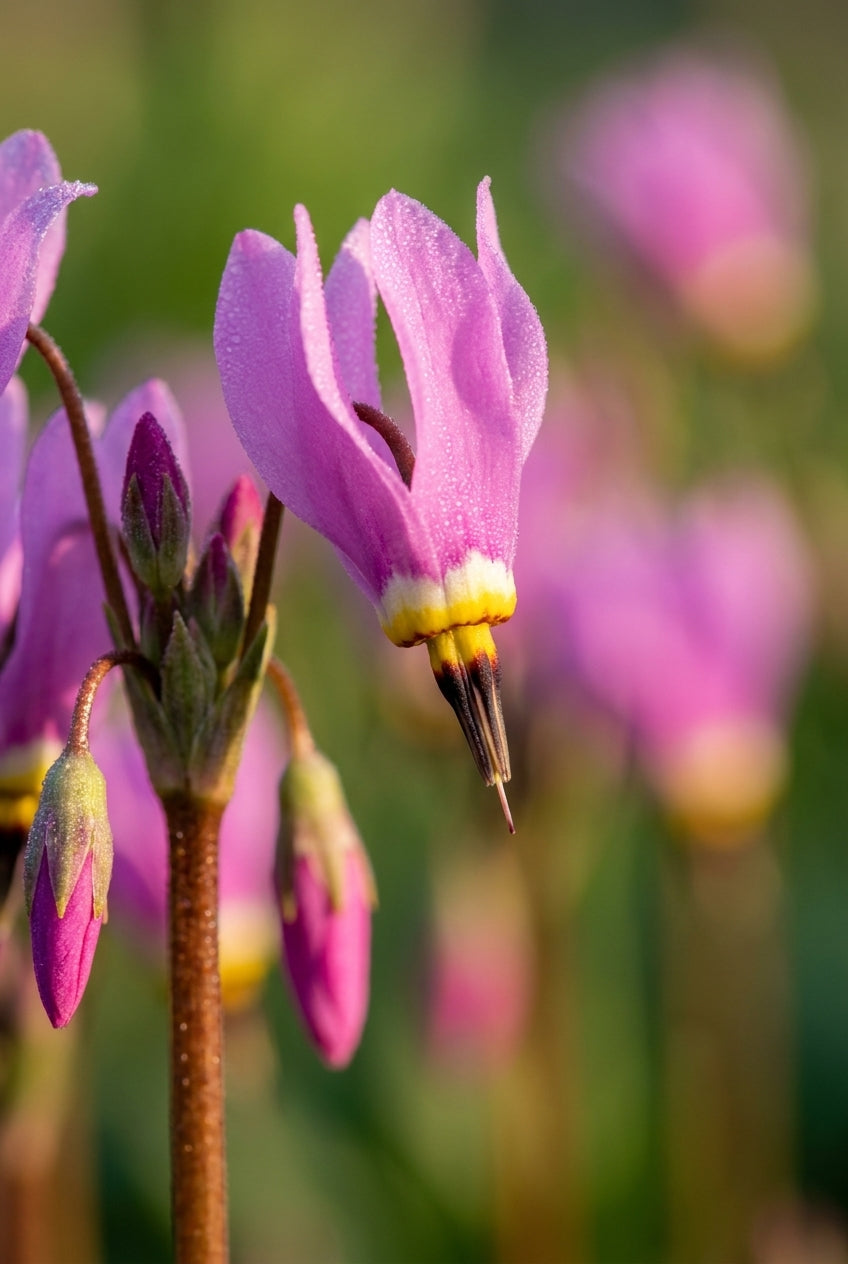 Dodecatheon meadia 'Aphrodite' bloem