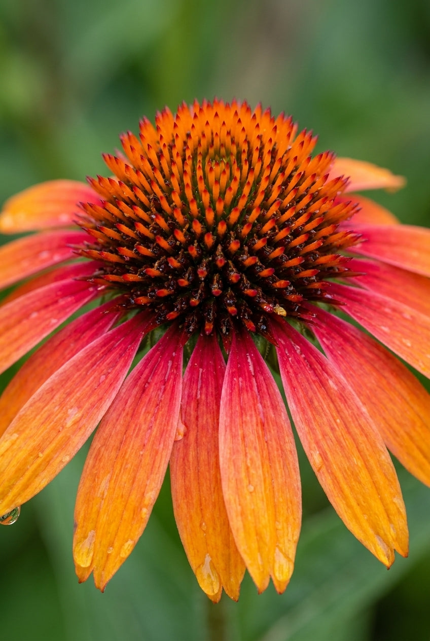 Echinacea 'Fiery Meadow Mama' bloem