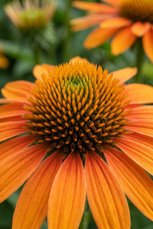 Echinacea purpurea 'Now Cheesier' bloem
