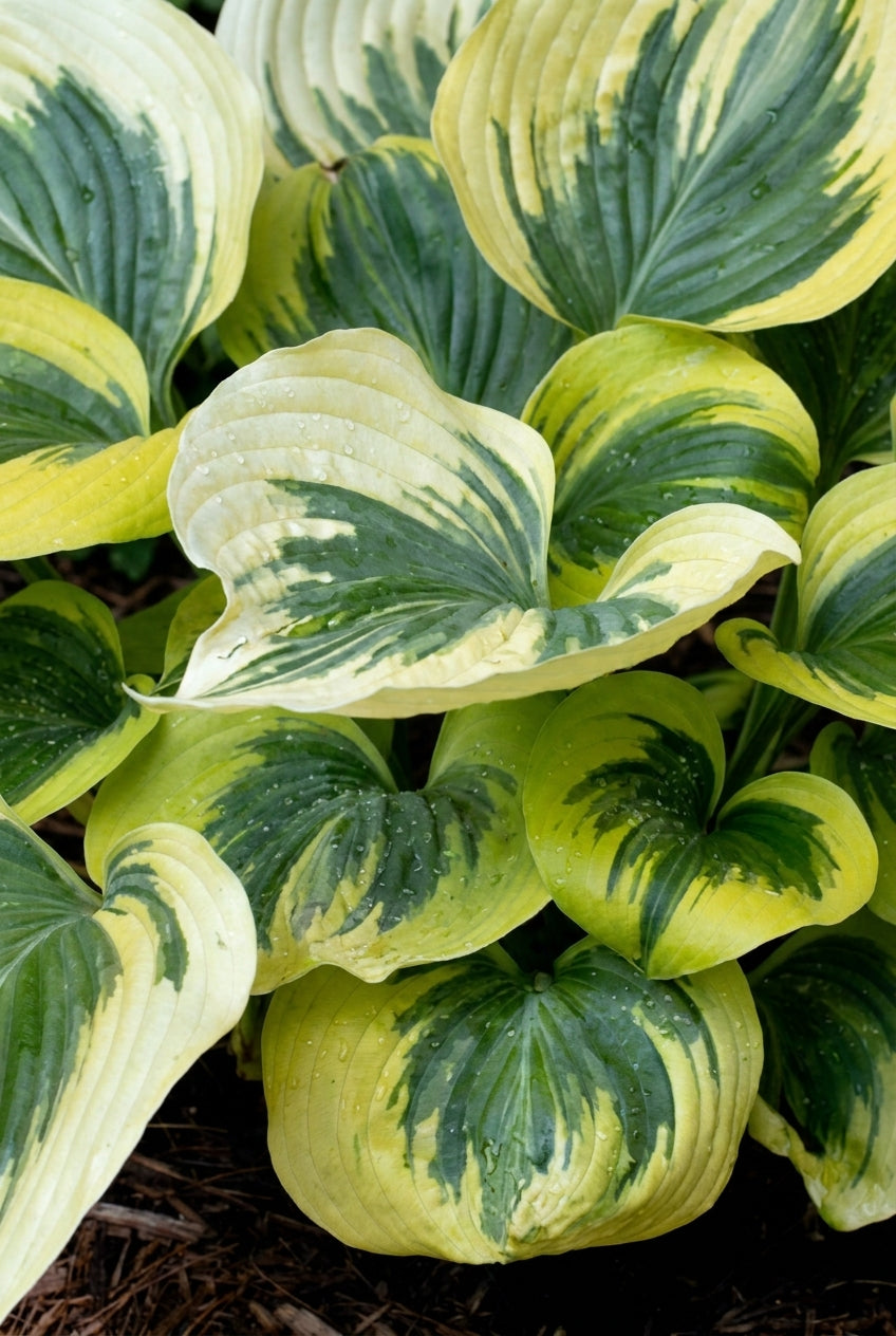 Hosta 'Liberty' bloem