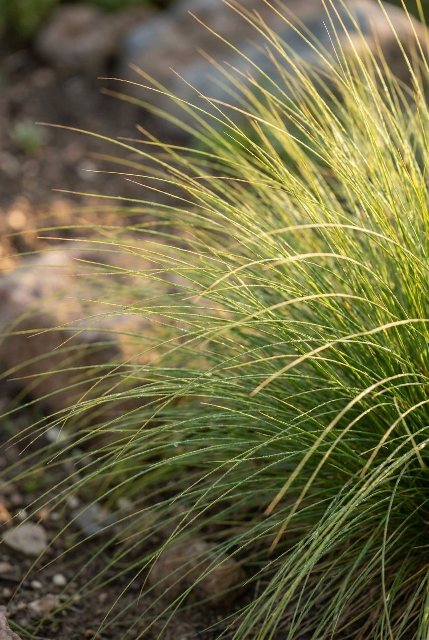 Muhlenbergia rigens bloem