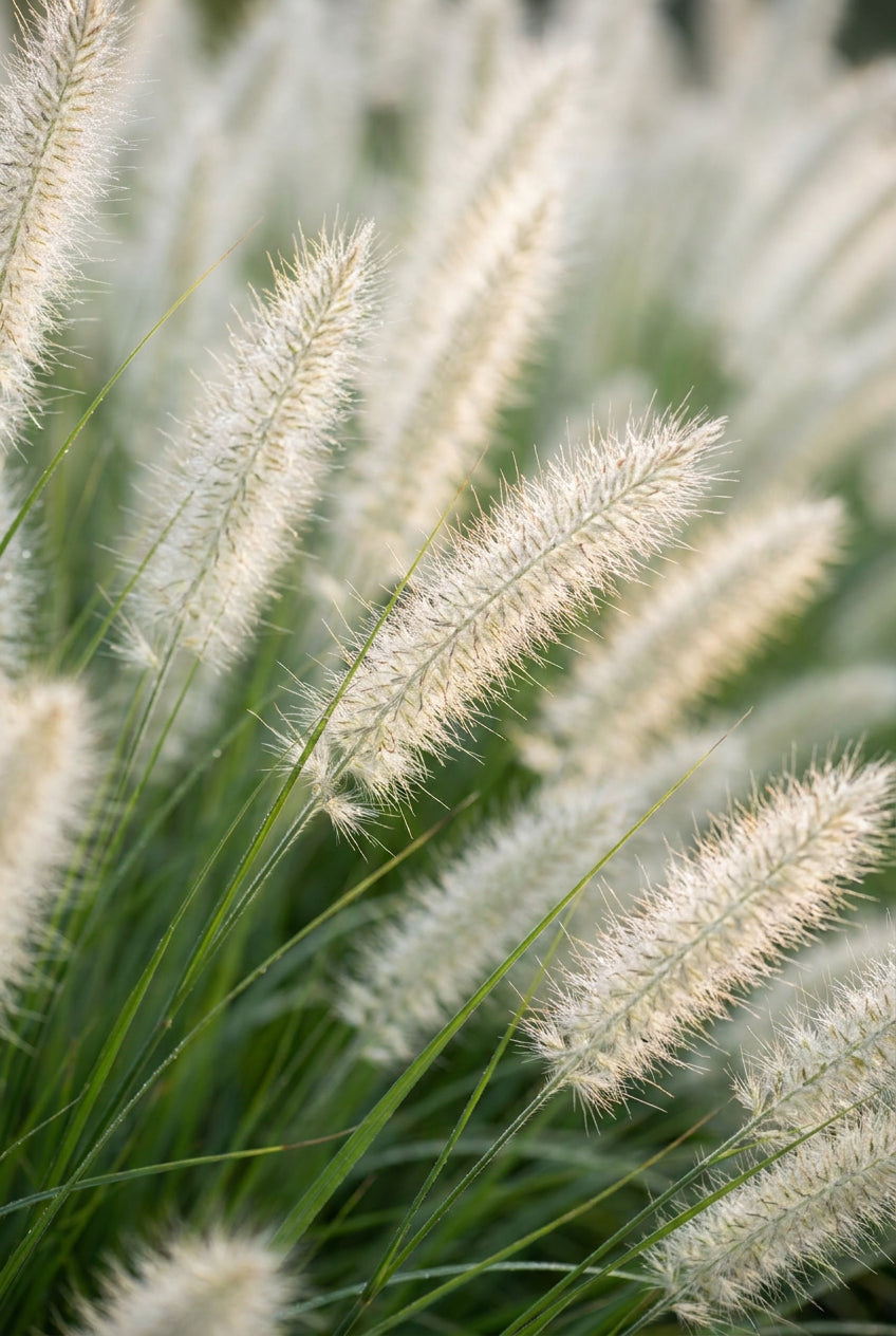 Pennisetum alopecuroides 'Cassian' bloem