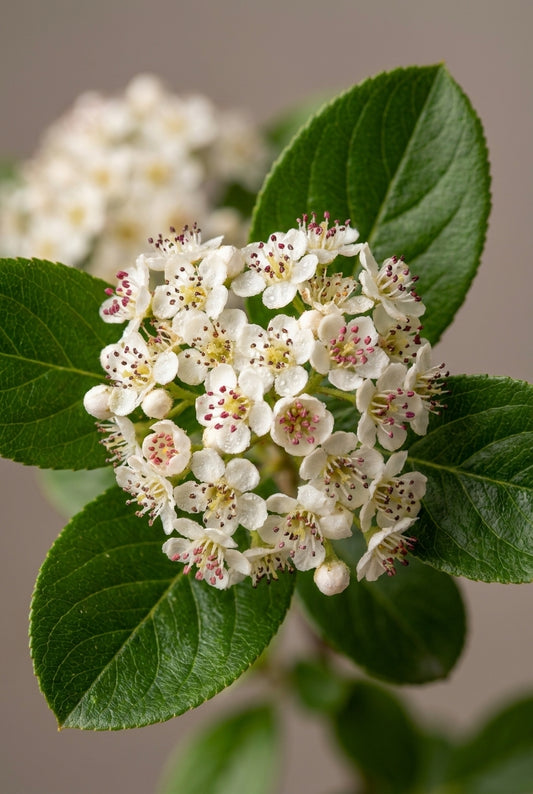 Cotoneaster lacteus haagplant bloem