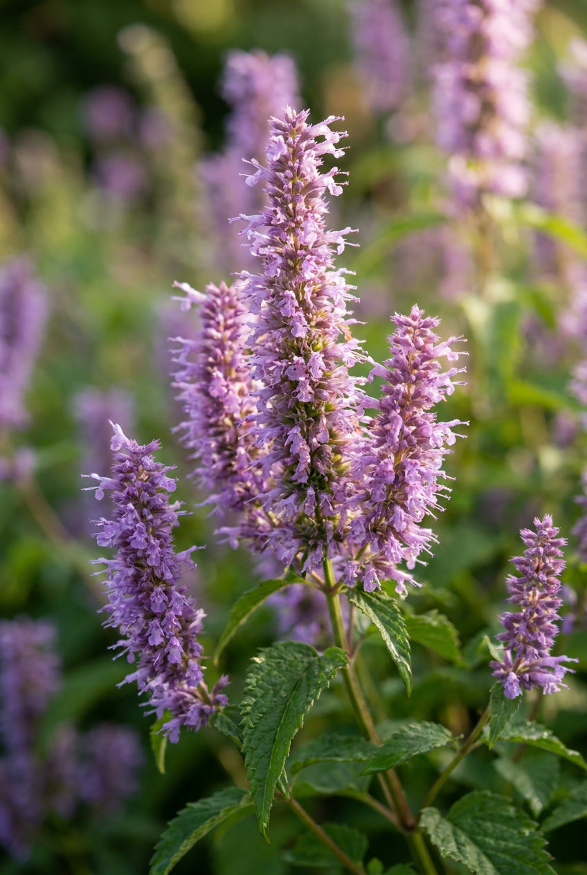 Elsholtzia stauntonii Tuinplanten bloem