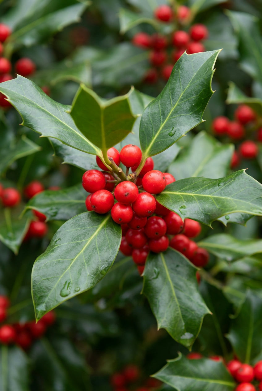 Ilex aquifolium 'Pyramidalis' meerstammig / struik bes