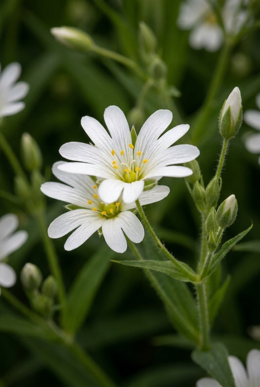 Stellaria holostea bloem