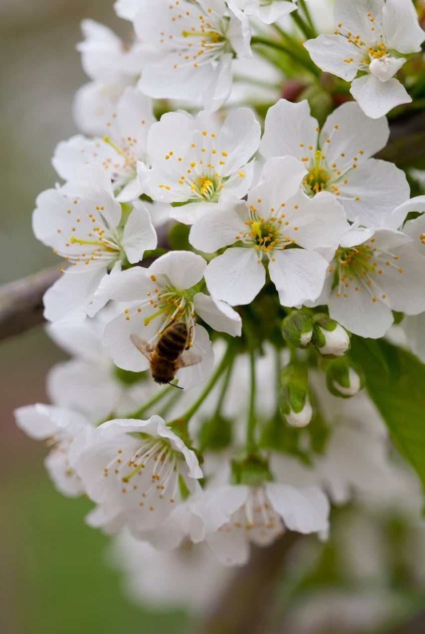 Prunus avium 'Sunburst' meerstammig / struik bloesem