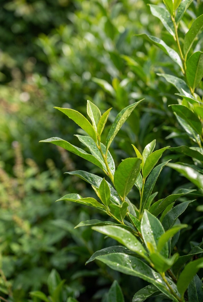 Prunus laurocerasus 'GRPL08' meerstammig / struik blad