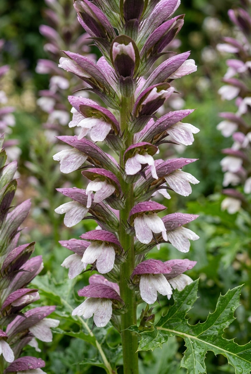 Acanthus spinosus 'Spinosissimus' bloem