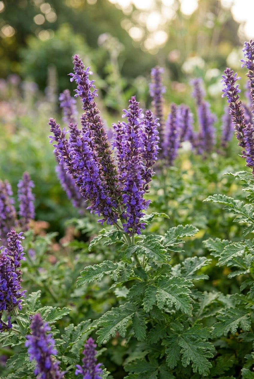 Amorpha canescens meerstammig / struik blad