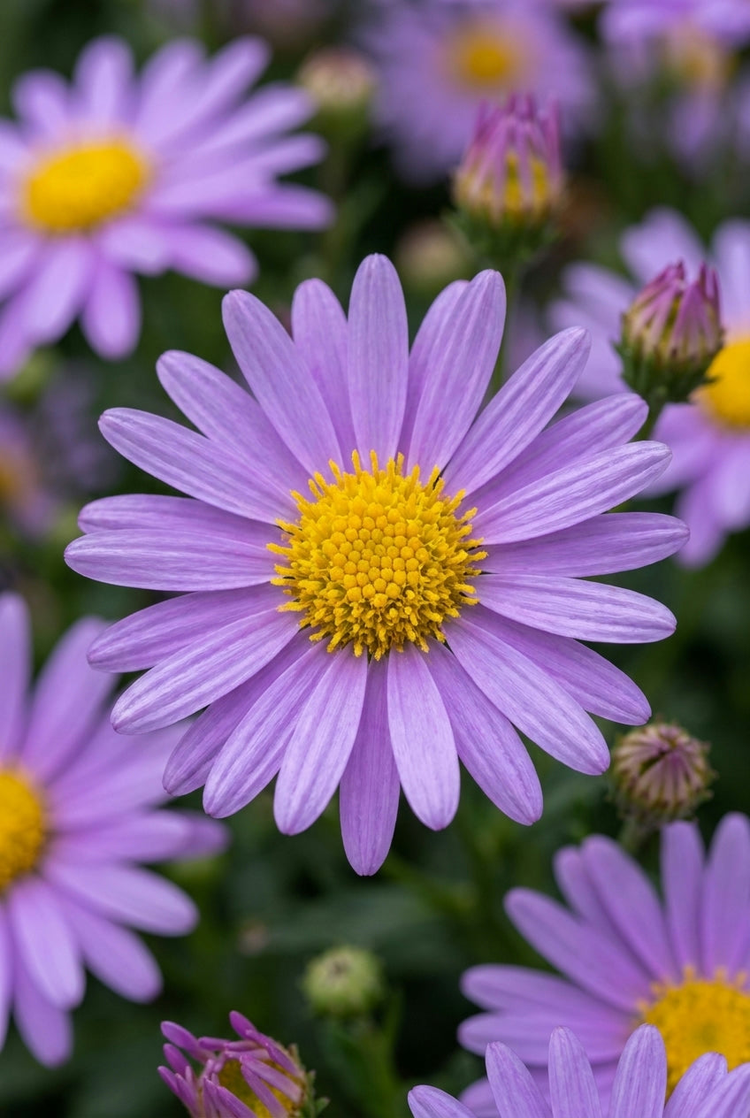 Aster amellus 'King George' bloem