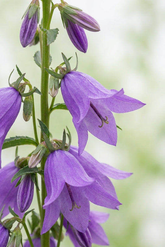 Campanula rapunculoides bloem