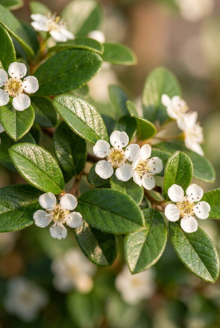 Cotoneaster dammeri 'Major' bloem