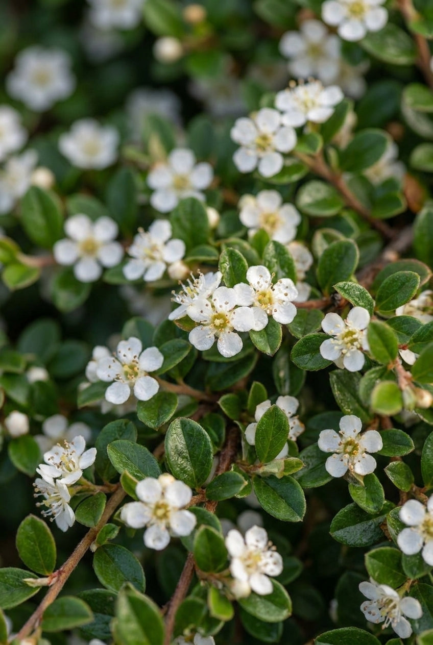 Cotoneaster procumbens 'Streib's Findling' bloem