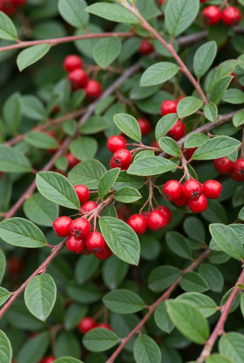 Cotoneaster radicans 'Rami' bes