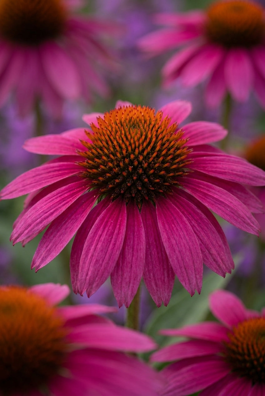 Echinacea purpurea 'Vintage Wine' bloem