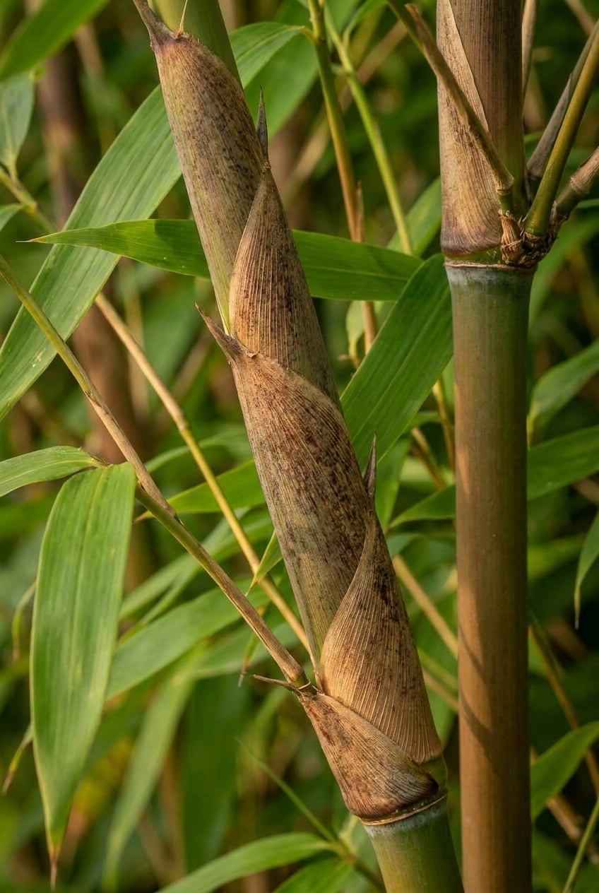 Fargesia robusta 'Wolong' bladeren