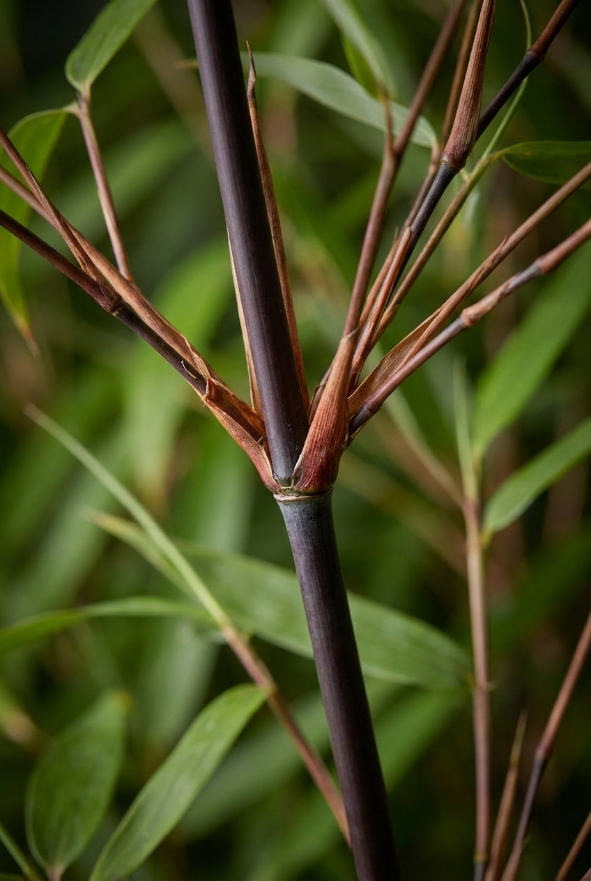 Fargesia scabrida 'Asian Wonder' Tuinplanten blad