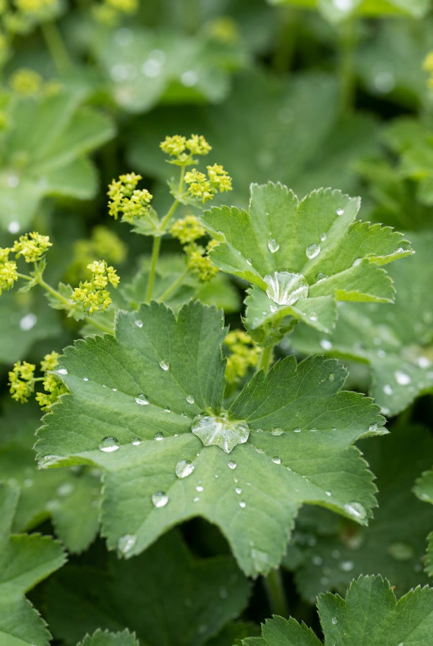 Alchemilla caucasica blad