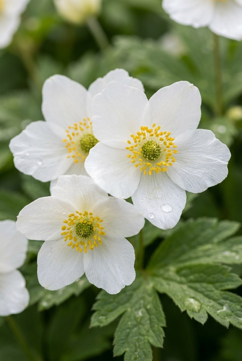 Anemone canadensis bloem
