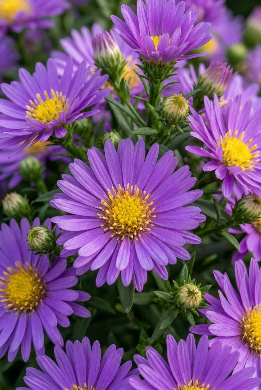 Aster (D) 'Nesthäkchen' bloem