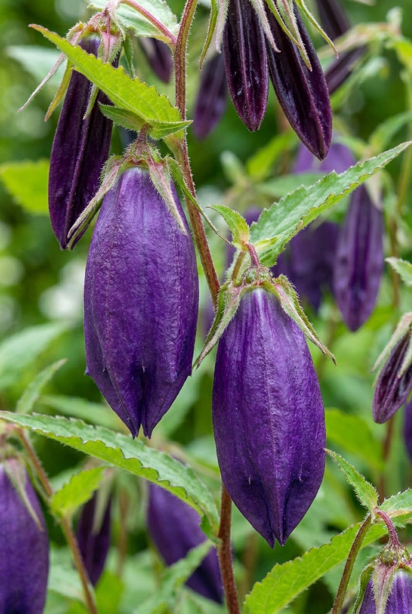 Campanula 'Purple Sensation' blad