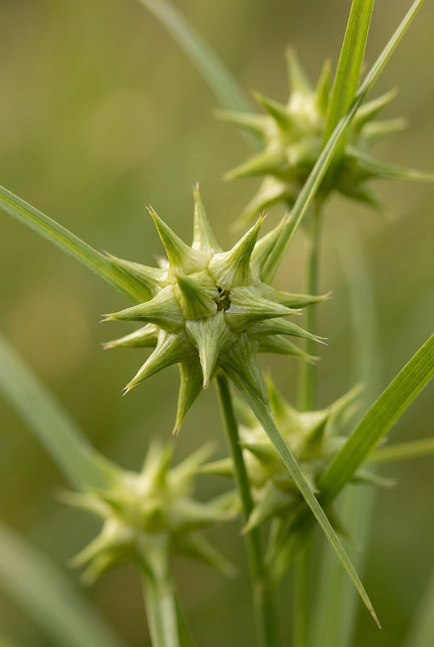 Carex grayi bloem