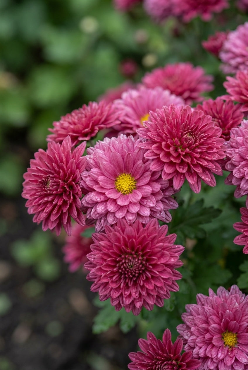 Chrysanthemum (I) 'Feuerzauber' bloem