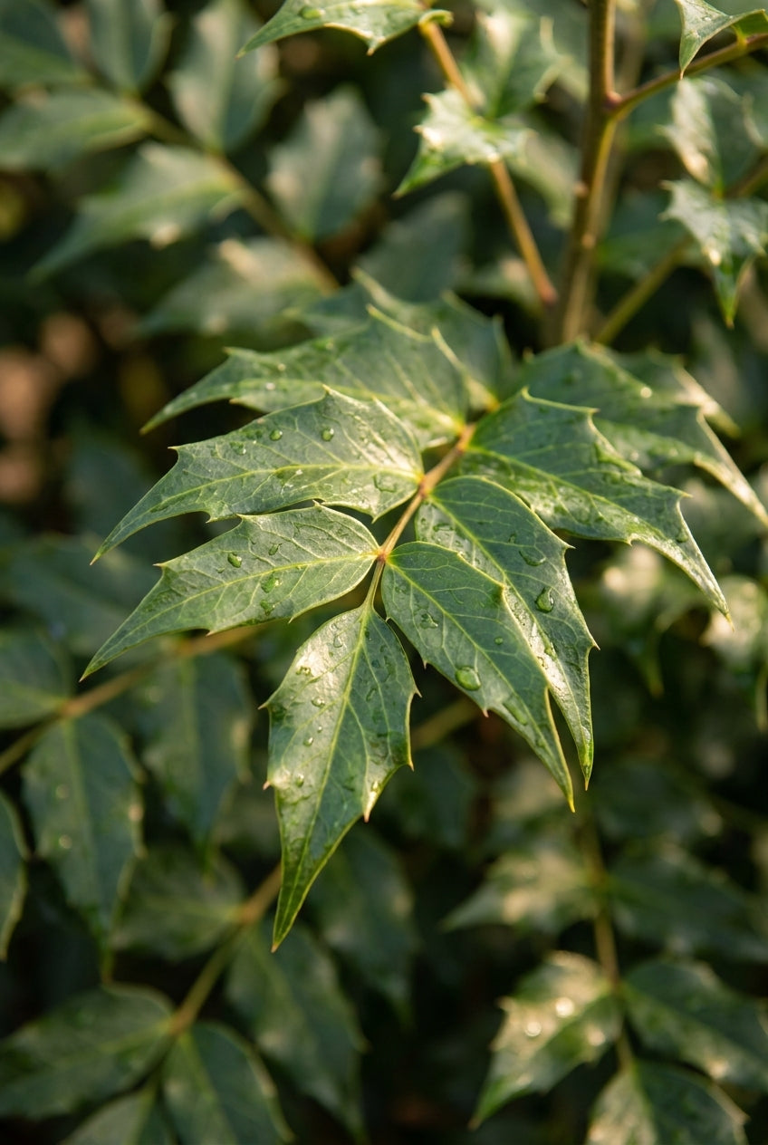 Cyrtomium falcatum 'Rochfordianum' blad