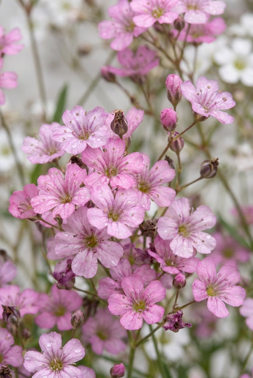 Gypsophila repens 'Filou Rose' bloem
