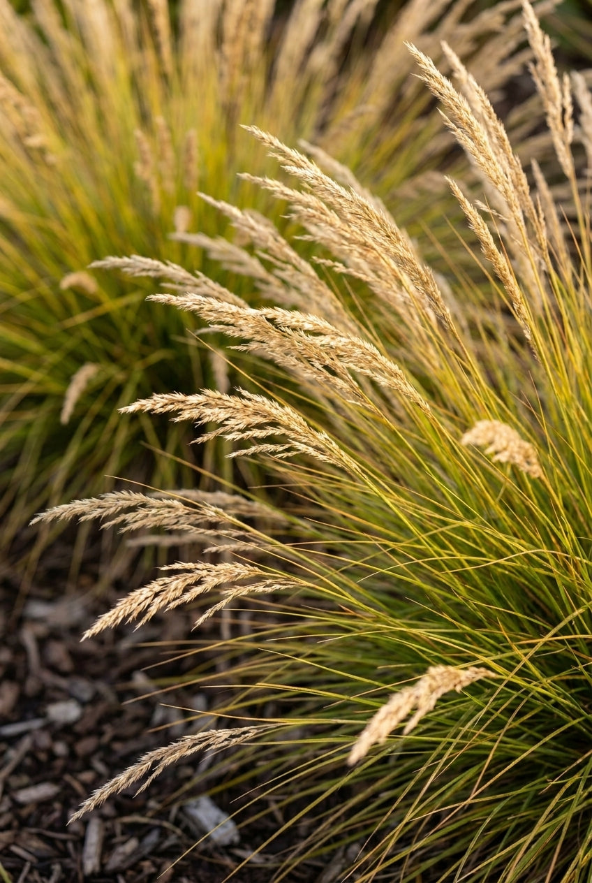 Helictotrichon sempervirens 'Saphirsprudel' bloem