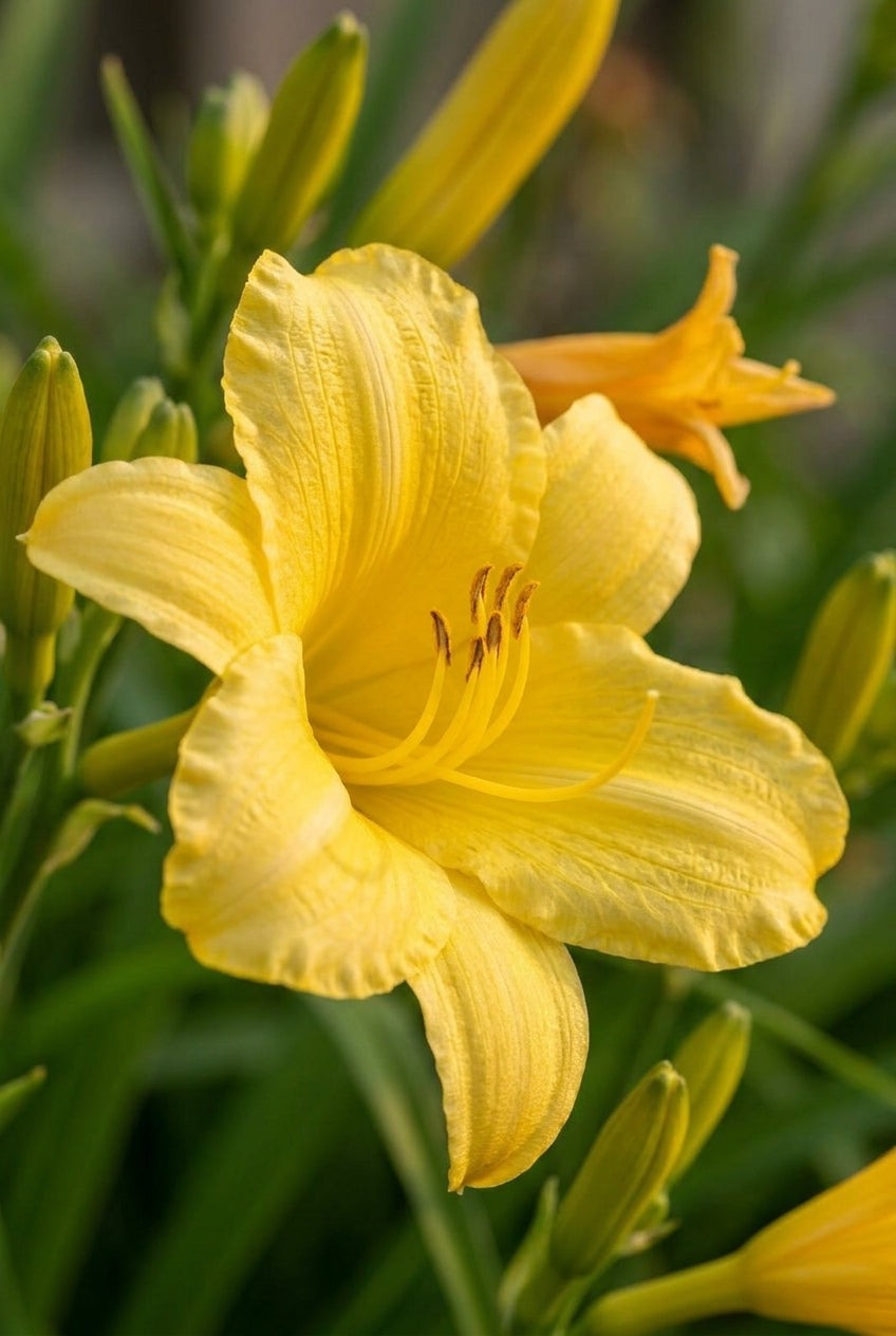 Hemerocallis thunbergii bloem
