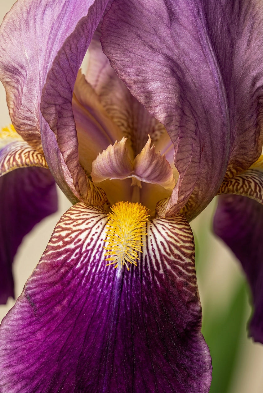 Iris (G) 'Lent A. Williamson' bloem