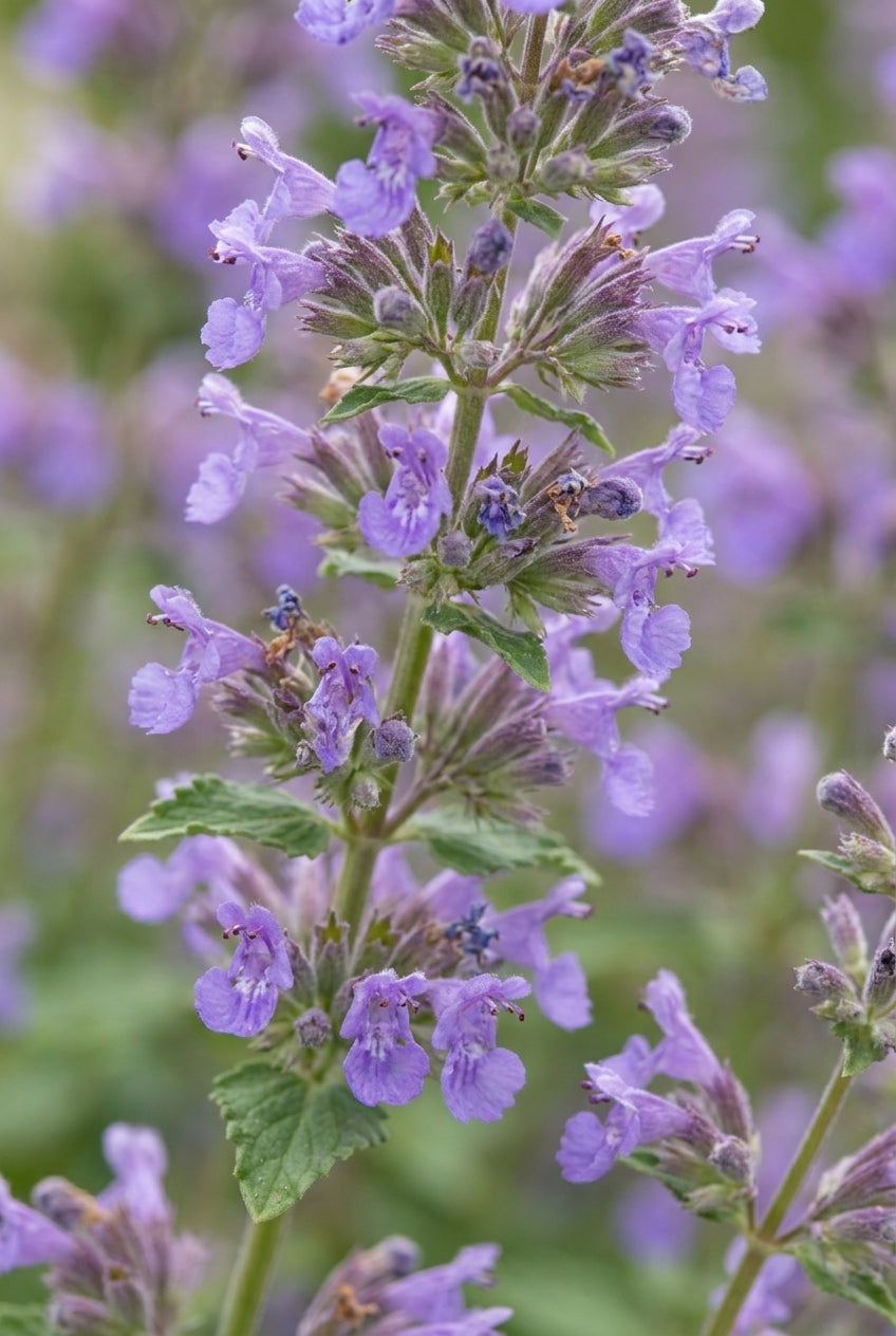 Nepeta grandiflora 'Zinser's Giant' bloem