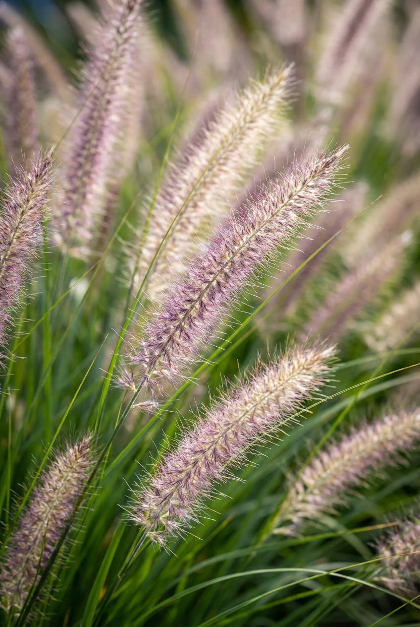 Pennisetum alopecuroides bloem