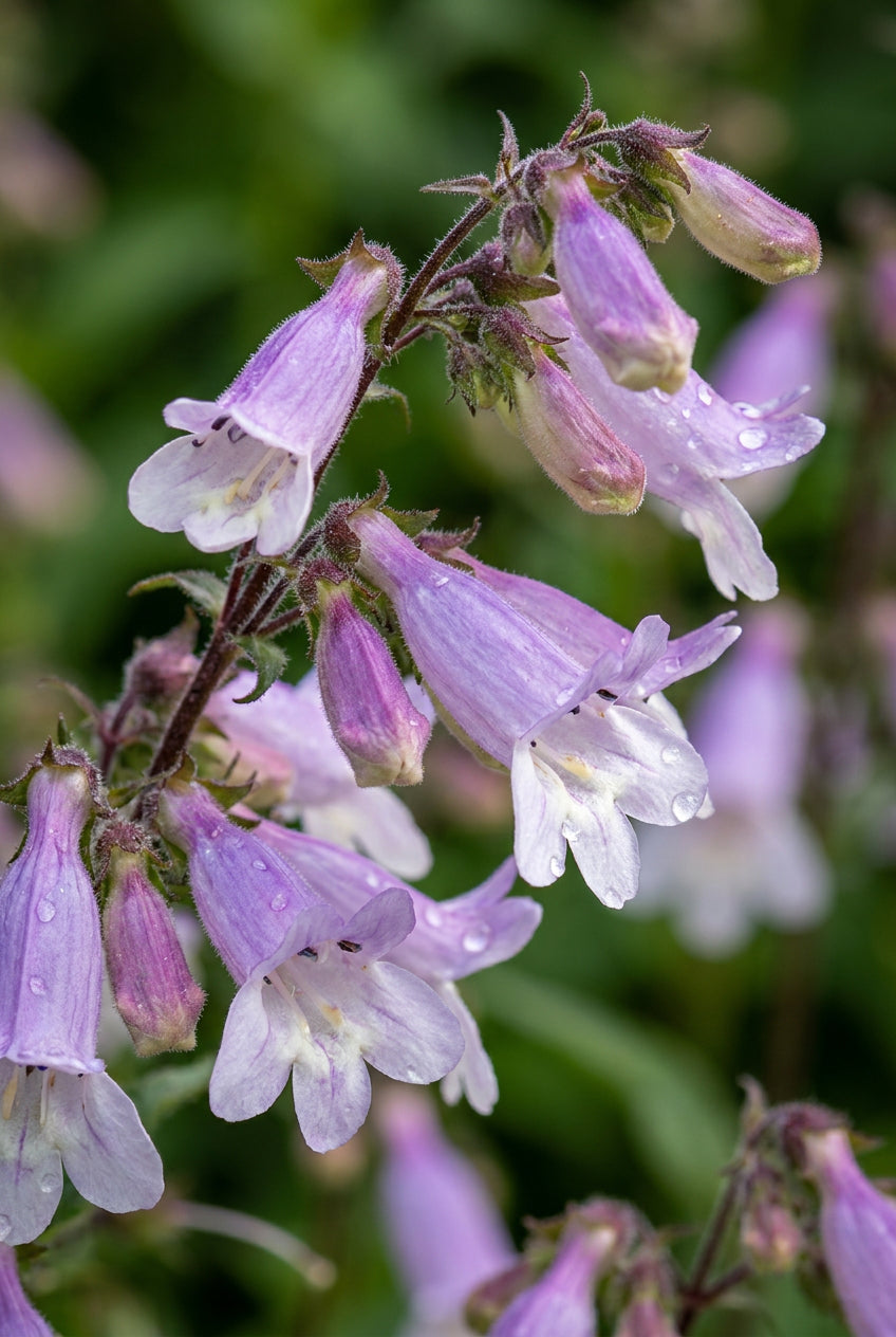 Penstemon hirsutus 'Pygmaeus' bloem