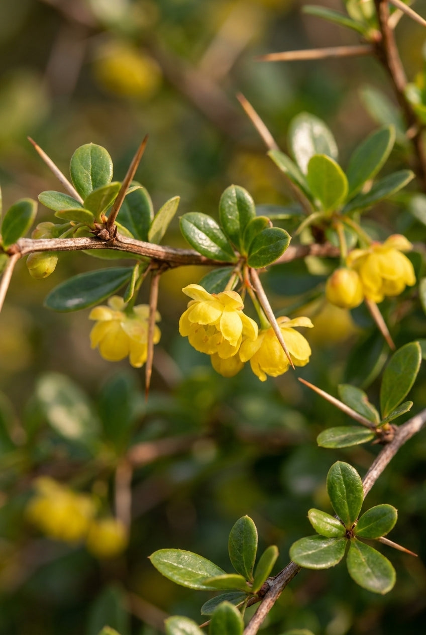 Berberis media 'Parkjuweel' bloem