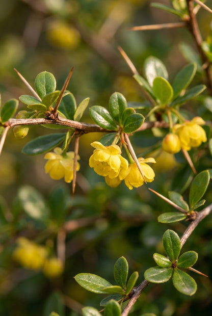 Berberis media 'Parkjuweel' bloem