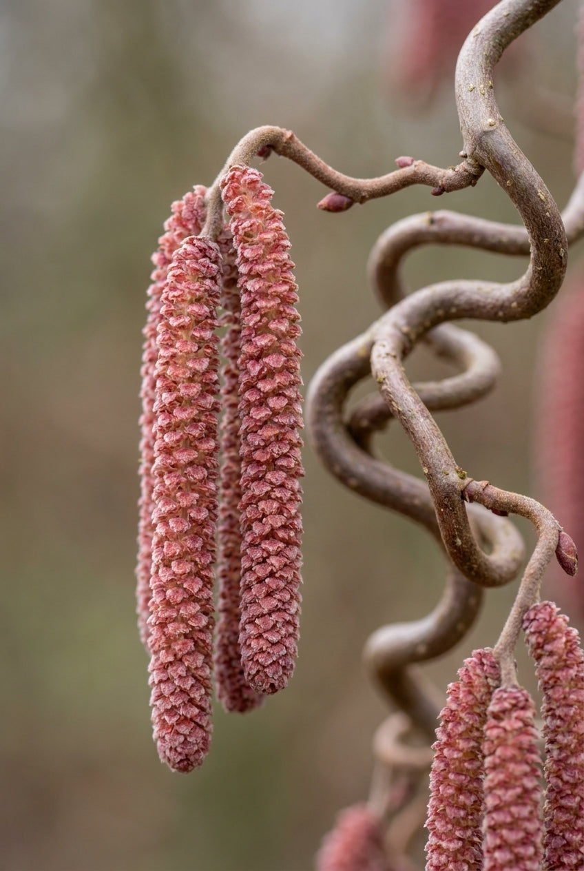 Corylus 'Red Majestic' Tuinplanten katjes