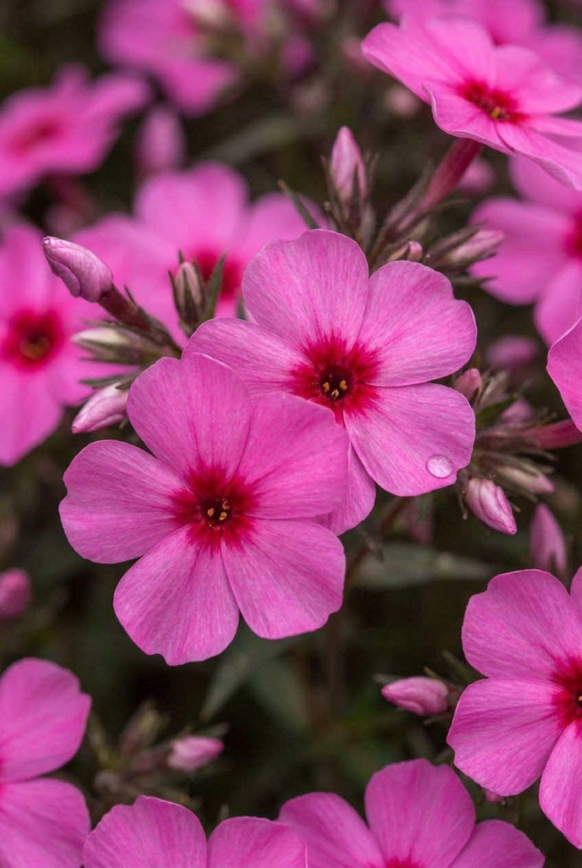 Phlox (S) 'Crimson Beauty' bloem