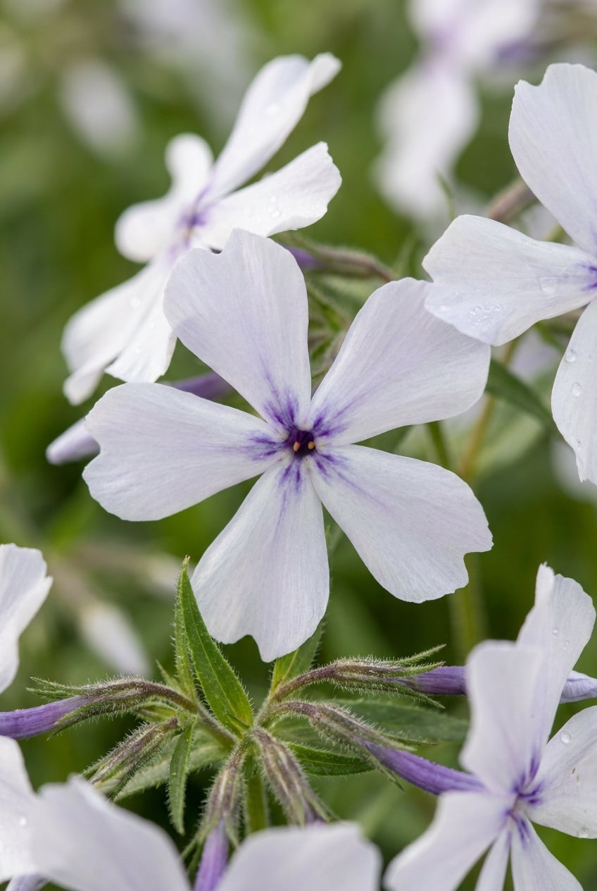 Phlox divaricata 'Dirigo Ice' bloem