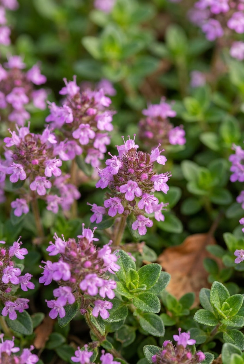 Thymus pulegioides 'Tabor' bloem