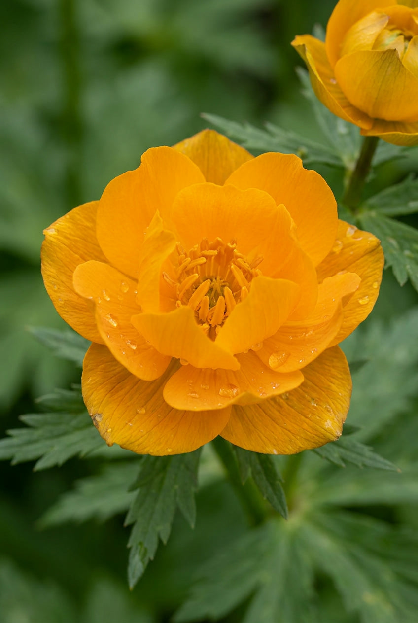 Trollius asiaticus bloem
